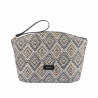 Bolso de mano para mujer 213g rafia negro