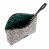Bolso de mano para mujer 213g rafia negro