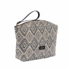 Bolso de mano para mujer 213g rafia negro