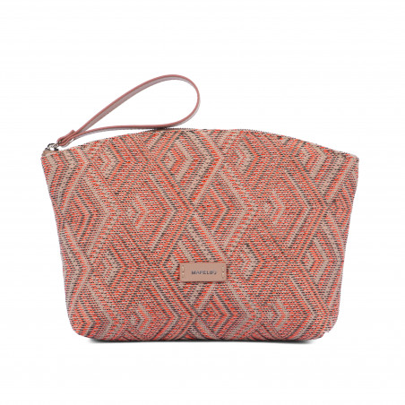 Bolso de mano para mujer 213g 01 motivo rosa combinado
