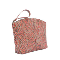 Bolso de mano para mujer 213g 01 motivo rosa combinado
