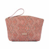 Bolso de mano para dama 213g motivo rosa combinado