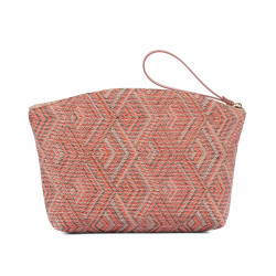 Bolso de mano para dama 213g motivo rosa combinado