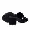 Sandalias mujer 1367 negro ante