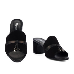 Sandalias mujer 1367 negro ante