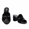 Sandalias mujer 1367 negro ante