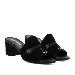 Sandalias mujer 1367 negro ante