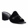 Sandalias mujer 1367 negro ante