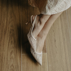 Sandalias de mujer 1368 beige combinado