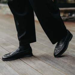 Mocasines hombres 980-1 negro lifestyle