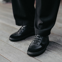 Zapatos casuales/deportivos para hombre 998 negro combinado lifestyle