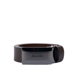 Cinturón para hombre 52b marrón oscuro