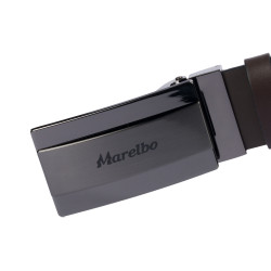 Cinturón para hombre 52b marrón oscuro