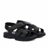 Sandalias para niños 2500-1 negro