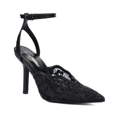 Sandalias de mujer 1370 negro combinado