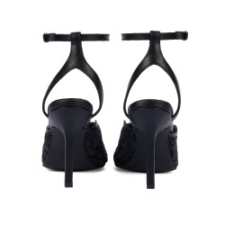 Sandalias de mujer 1370 negro combinado