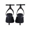 Sandalias de mujer 1370 negro combinado