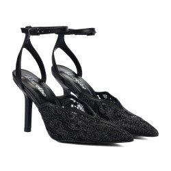 Sandalias de mujer 1370 negro combinado