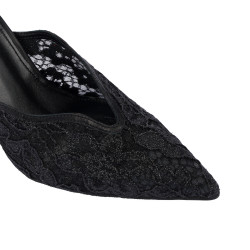 Sandalias de mujer 1370 negro combinado