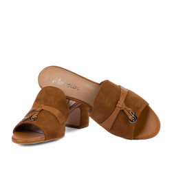 Sandalias mujer 1367 camello de ante