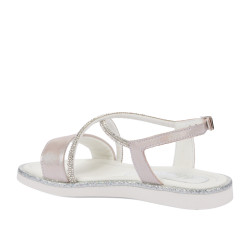 Sandalias para niños 541 blanco combinado