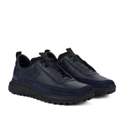 Zapatos casuales/deportivos para hombres 999 índigo combinado
