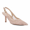 Sandalias de mujer 1368 beige combinado