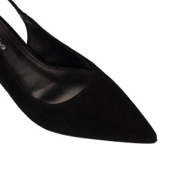 Sandalias mujer 1338 negro terciopelo