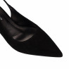 Sandalias mujer 1338 negro terciopelo