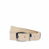 Cinturón de mujer 27mc beige saffiano