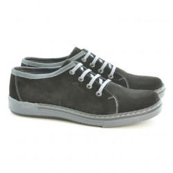 Zapatos casuales / deportivos para hombre 722 negro ante+gris