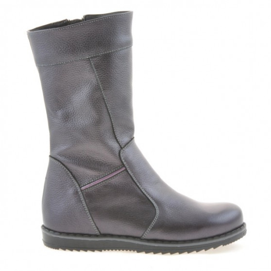 Botas para niños 3212 púrpura nácar