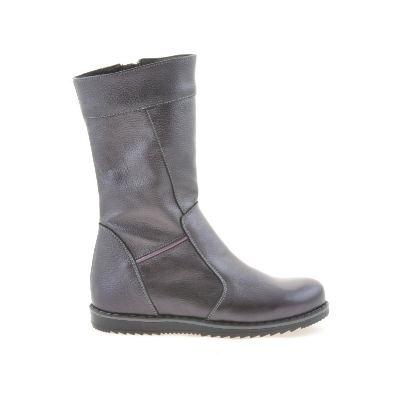 Botas para niños 3212 púrpura nácar