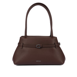 Bolso de hombro para mujer 053g 01 testa di moro