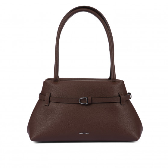 Bolso de hombro para mujer 053g 01 testa di moro