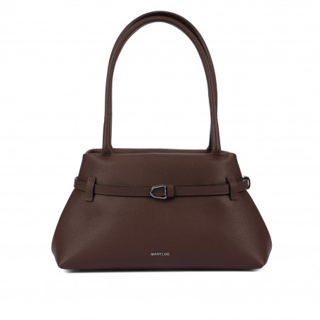 Bolso de hombro para mujer 053g 01 testa di moro