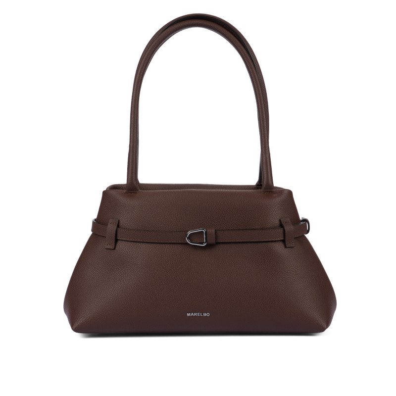 Bolso de hombro para mujer 053g 01 testa di moro