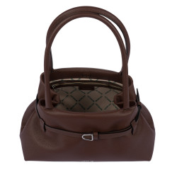 Bolso de hombro para mujer 053g 01 testa di moro