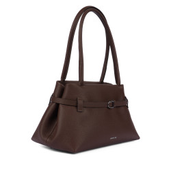 Bolso de hombro para mujer 053g 01 testa di moro