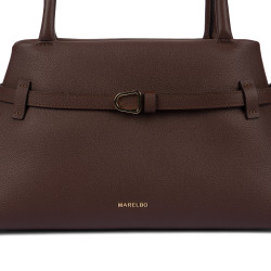 Bolso de mujer de hombro 053g testa di moro