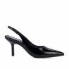 Sandalias de mujer 1328 charol negro