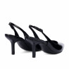 Sandalias de mujer 1328 charol negro