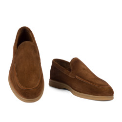 Mocasines hombre 980 marrón ante