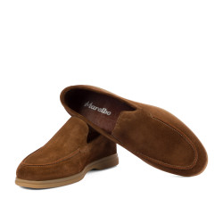 Mocasines hombre 980 marrón ante