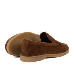 Mocasines hombre 980 marrón ante