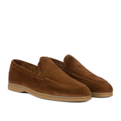 Mocasines hombre 980 marrón ante