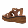 Sandalias de dama 5129 marrón