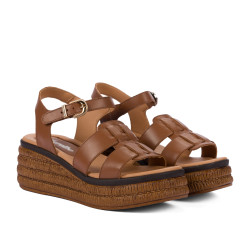 Sandalias de dama 5129 marrón
