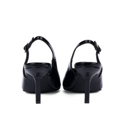 Sandalias de mujer 1328 charol negro