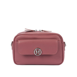 Bolso de mujer de hombro 014g 01 frambuesa
